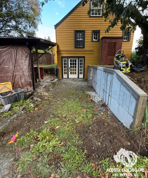 Paver Installation, Hardscape Steps & Drainage System in Seattle 